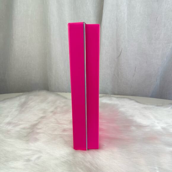 Victoria’s Secret PINK Gift Display Decor Storage Box Silver Holographic Logo - Picture 4 of 16